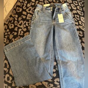 Brand new wide leg jeans